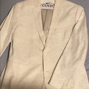 White Blazer Suit Jacket